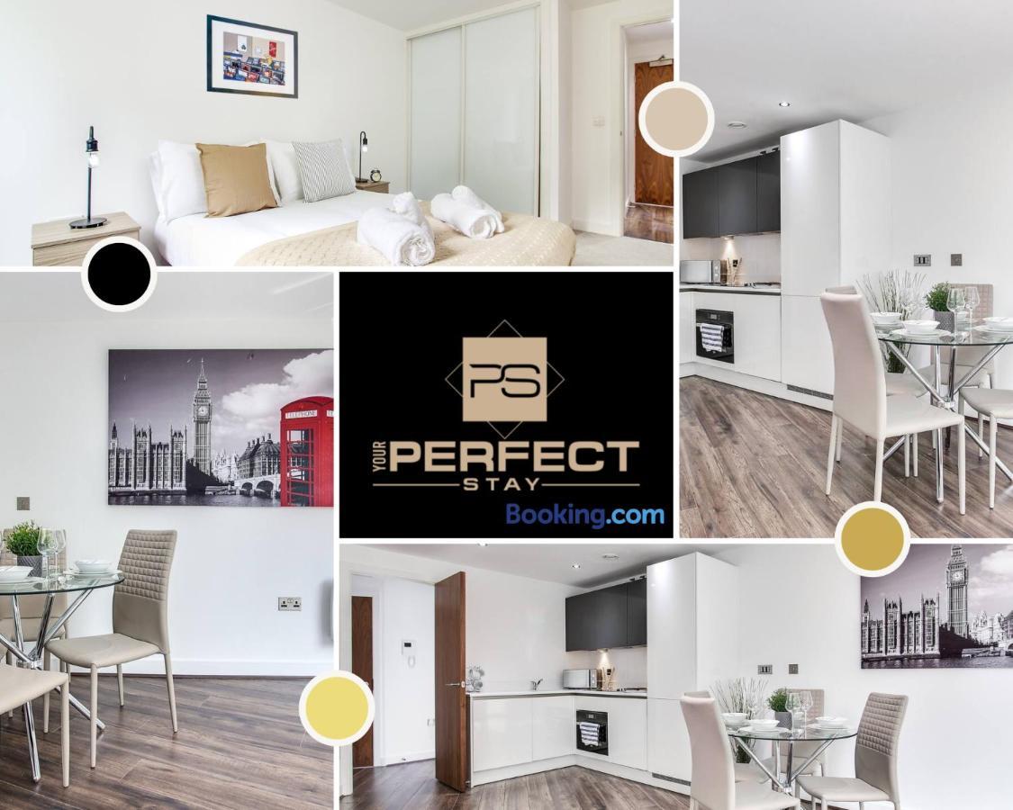 Luxe Modern Apartment By Your Perfect Stay Short Lets Birmingham Bagian luar foto