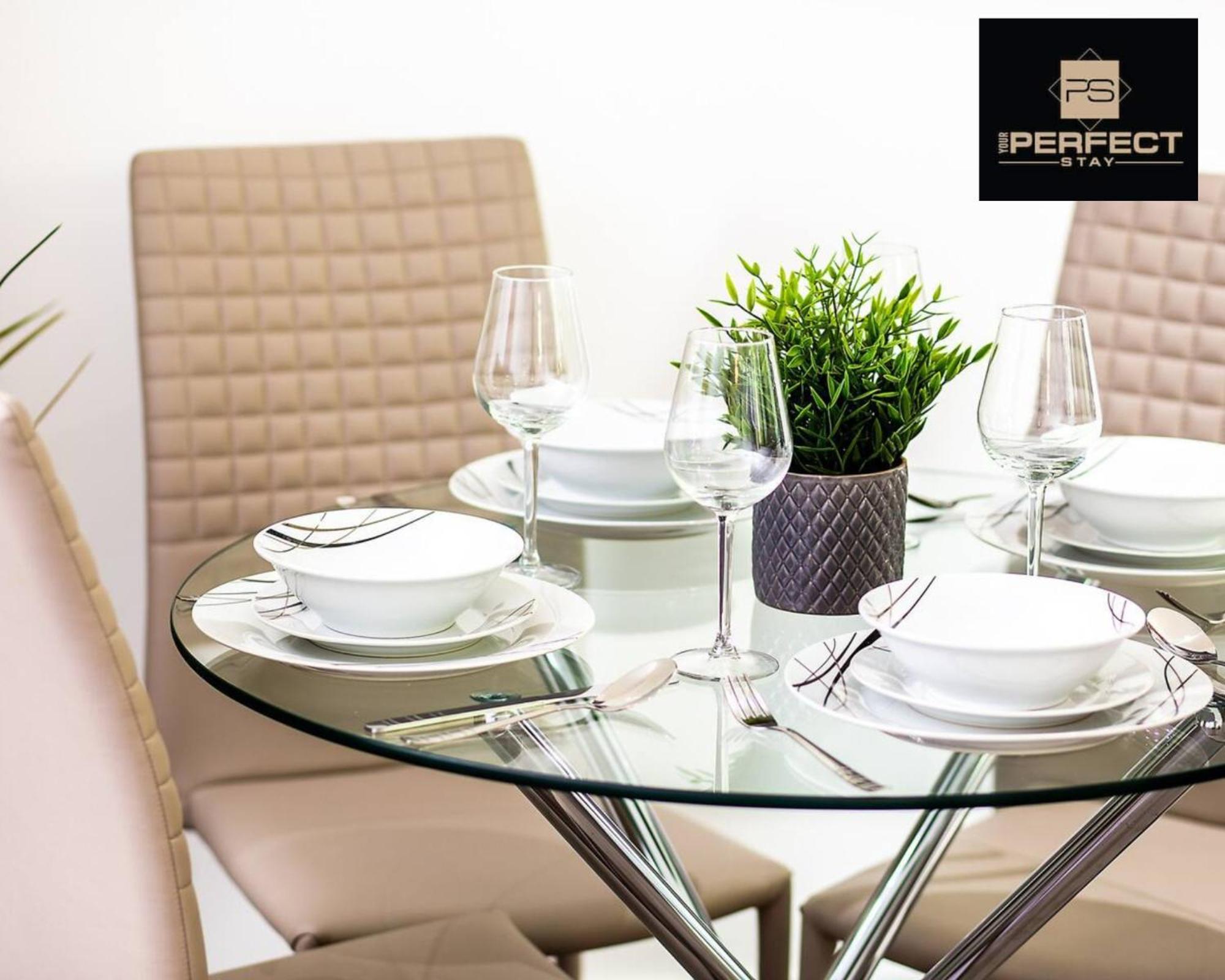 Luxe Modern Apartment By Your Perfect Stay Short Lets Birmingham Bagian luar foto
