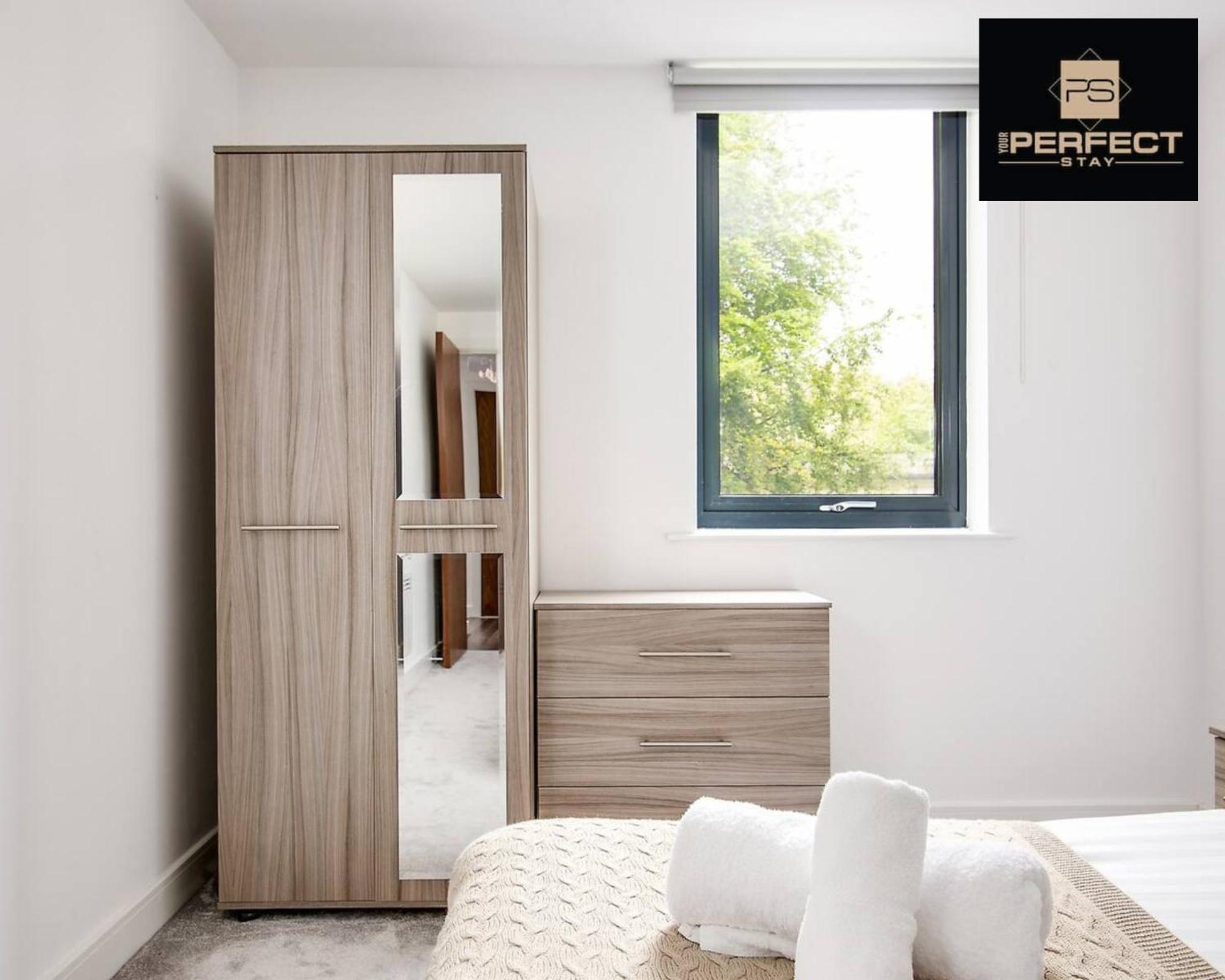Luxe Modern Apartment By Your Perfect Stay Short Lets Birmingham Bagian luar foto