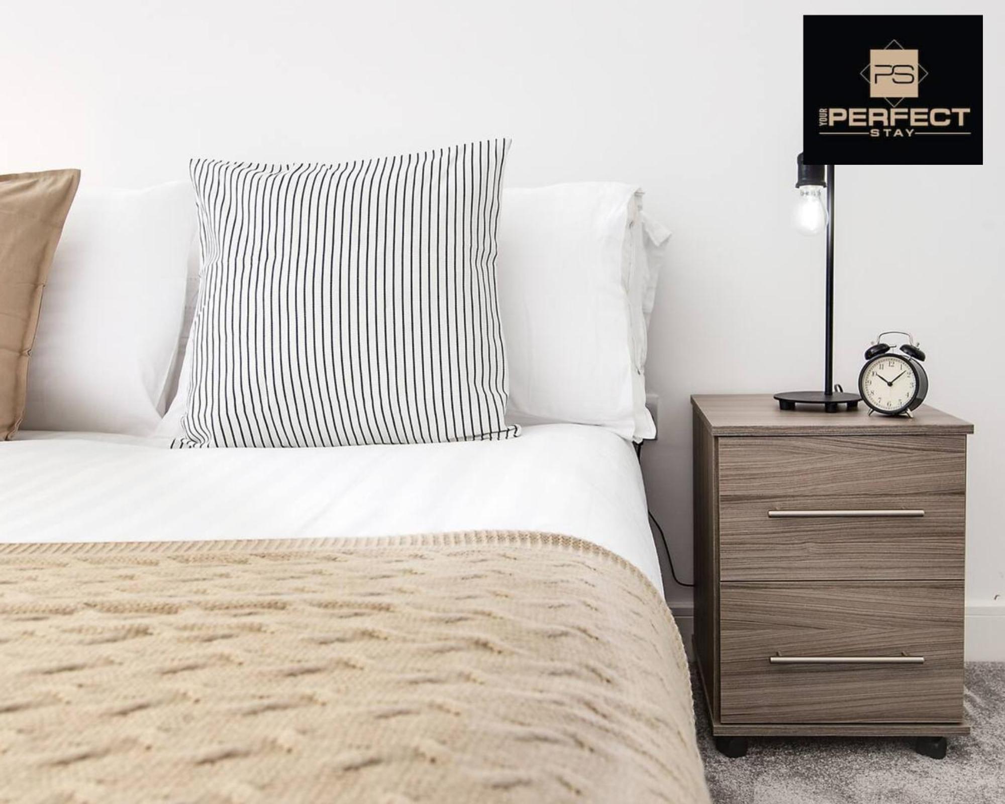 Luxe Modern Apartment By Your Perfect Stay Short Lets Birmingham Bagian luar foto
